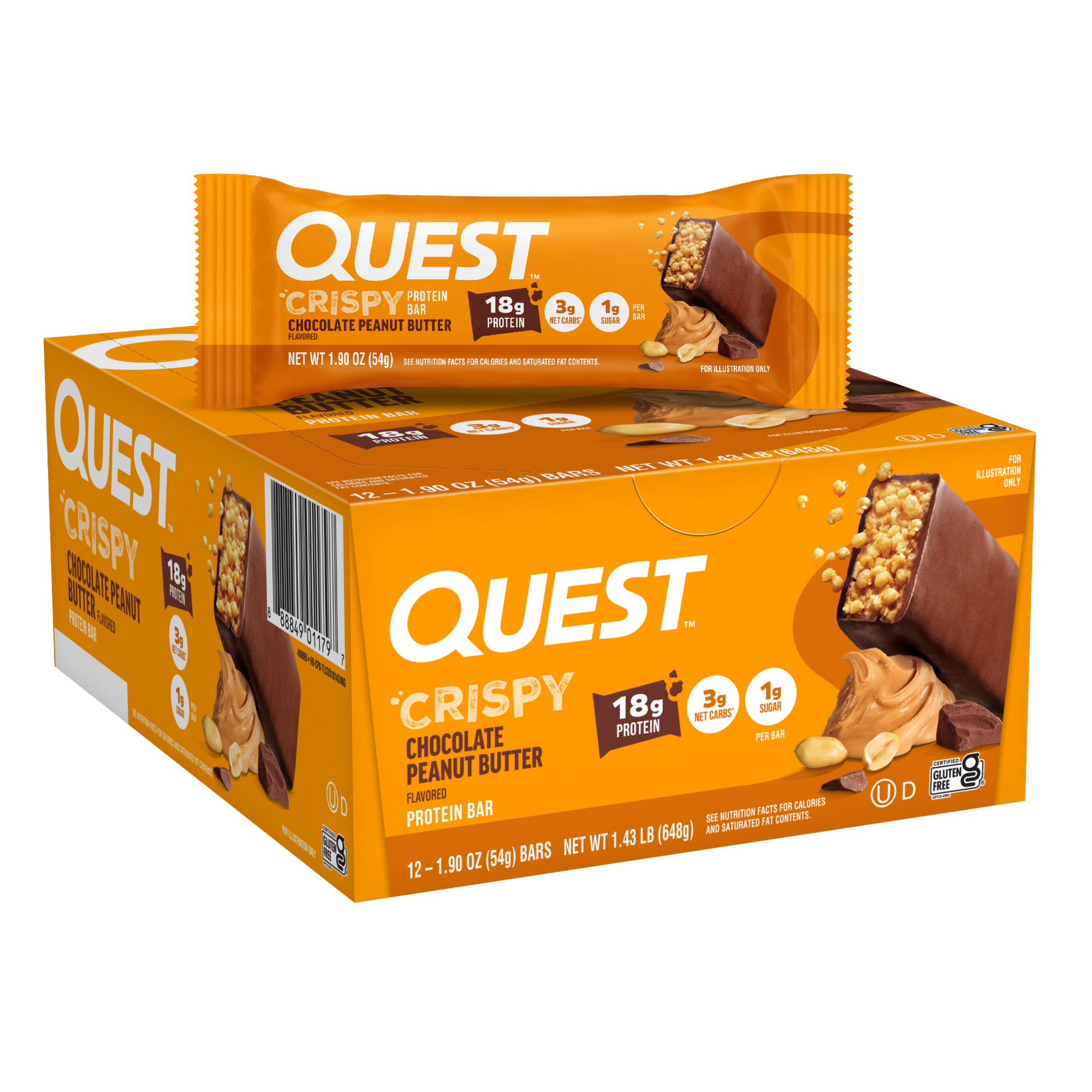 chocolate-peanut-butter-crispy-hero-protein-bars-w4 400095_QN_USA_Pkg_Crispy_ProteinBar_CPB_12ctCarton_3D_Composite_Force.png